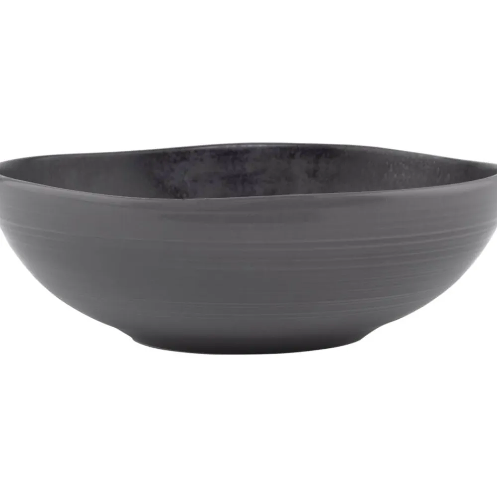 Pentik Astiat|Kivi lautanen syvä tummanharmaa 20 cm 0,95 L