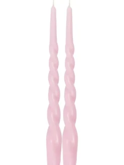 Pentik Kynttilät Ja Huonetuoksut|kruunukynttilä Kierre 28 cm v.punainen 2kpl/pkt