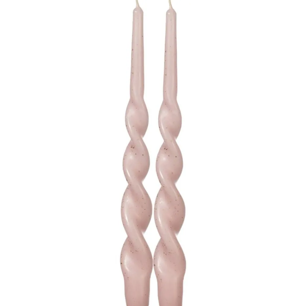 kruunukynttilä Kierre hile v.punainen 28 cm 2 kpl>Pentik Online