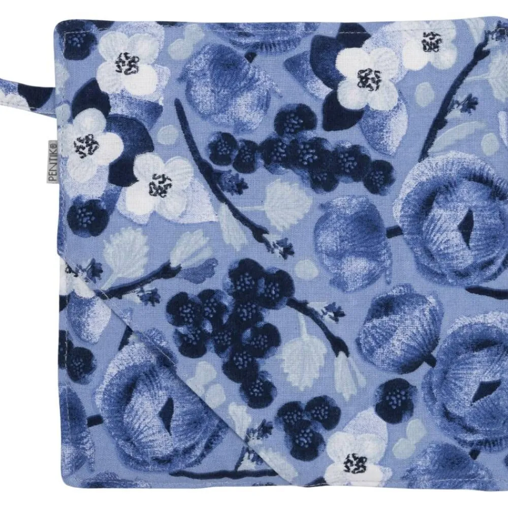 patalappu Lapin Kukka 21x21 cm sininen>Pentik Discount