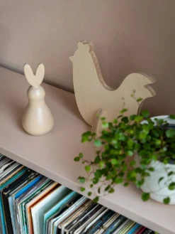 puukoriste Lupu 18 cm luonnollinen puu><noscript><img width=