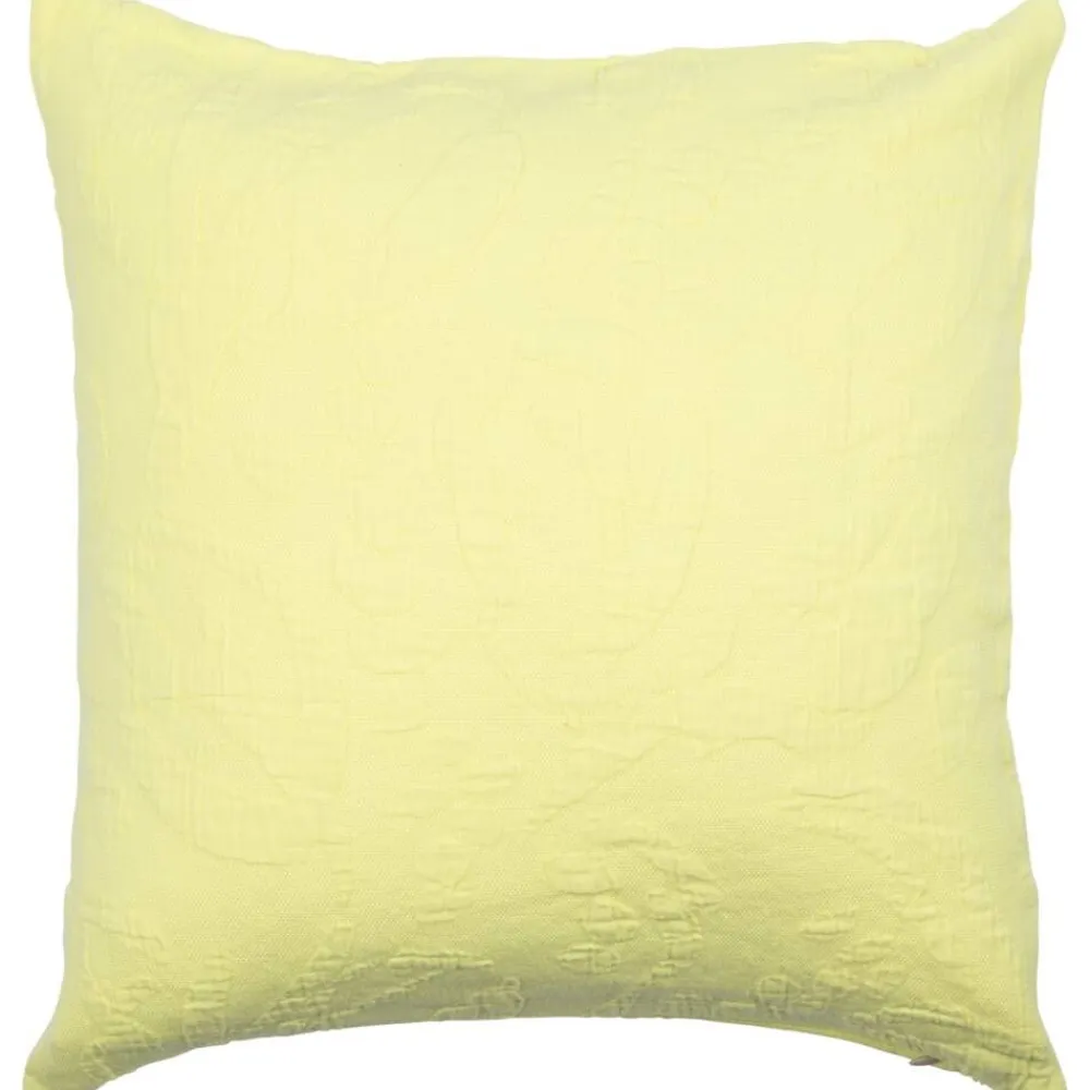 tyynynpäällinen Minttu 45x45 cm jacquardpuuvilla kelt>Pentik Outlet