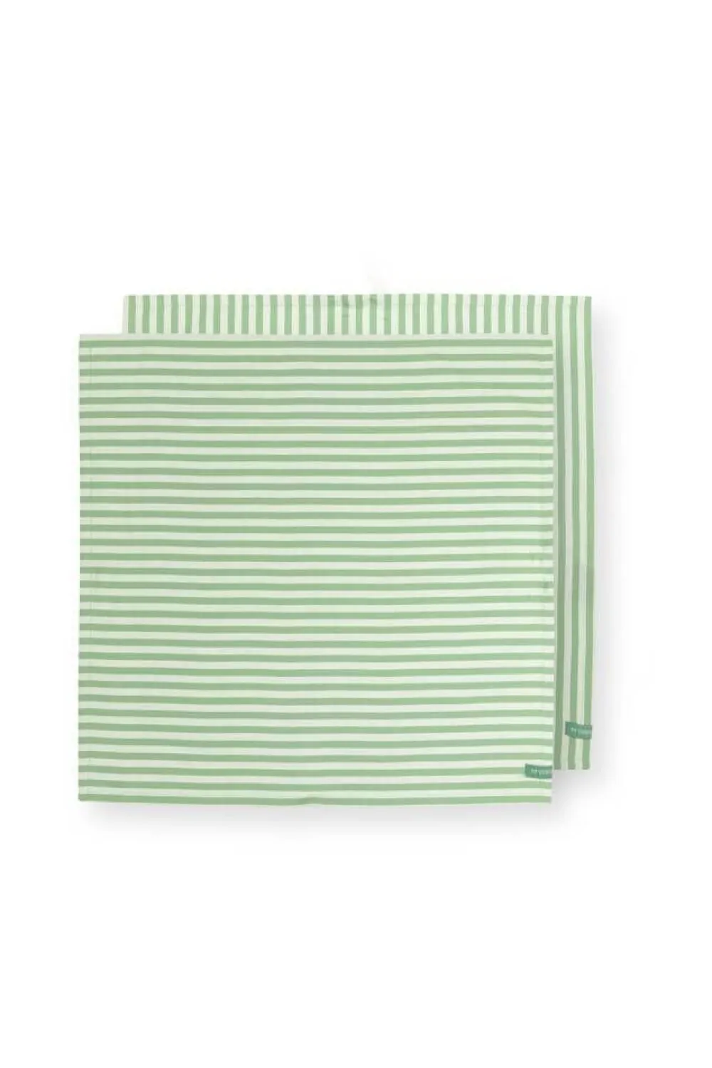 keittiöpyyhe Stripes 65x65 cm 2 kpl Light Green>Pip Studio Outlet