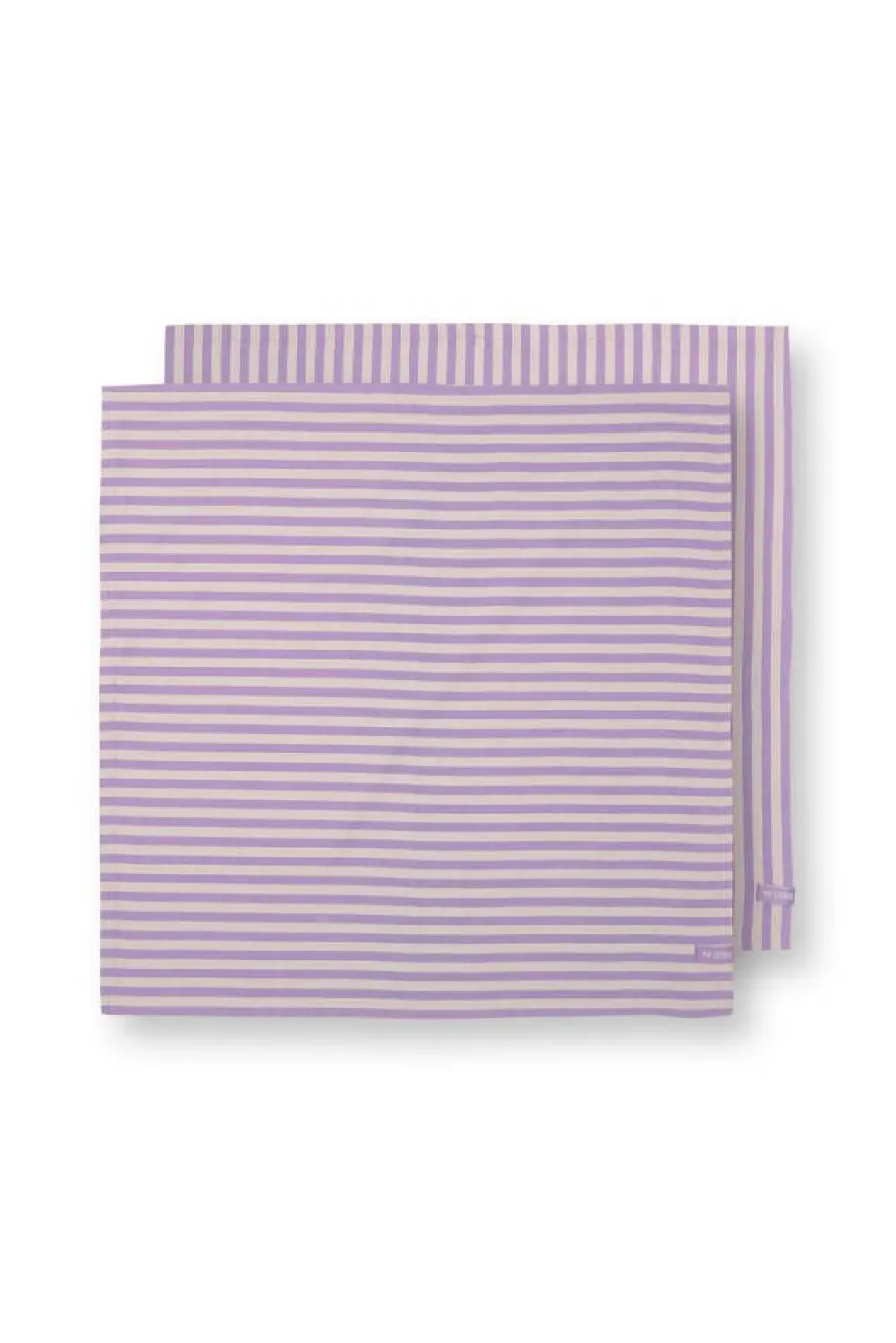 keittiöpyyhe Stripes 65x65 cm Lilac 2 kpl>Pip Studio Online