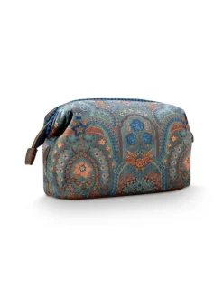 Pip Studio Kylpyhuonetarvikkeet|Meikkipussit Ja Toilettilaukut|kosmetiikkalaukku Cooper Jabali 22,5x9,5x15 cm Bl