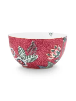 Pip Studio Astiat|kulho Flower Festival 12 cm Dark Pink