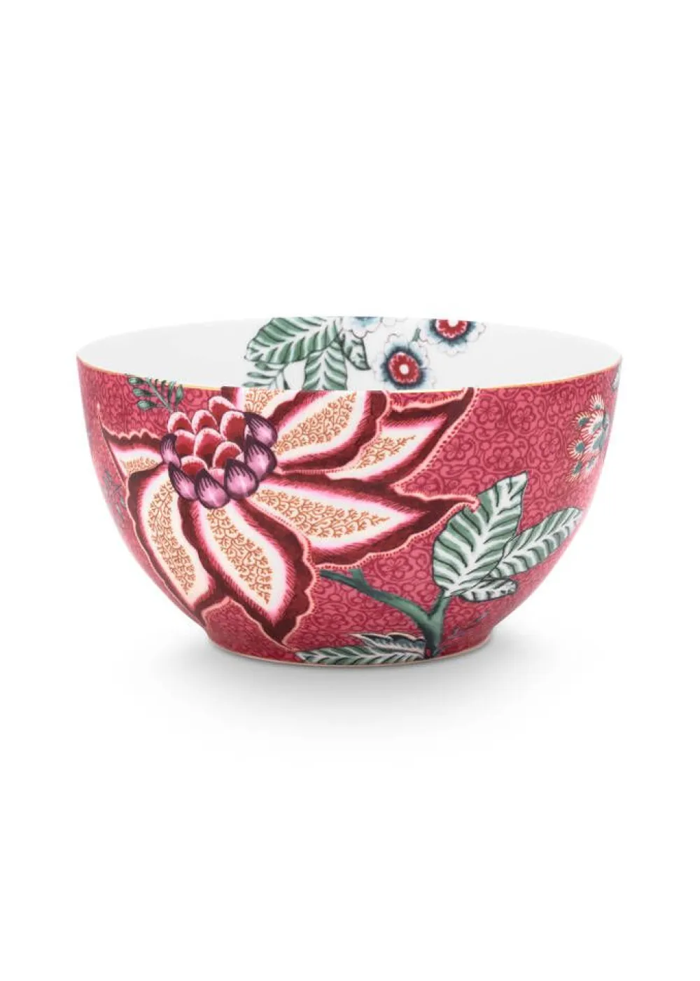 Pip Studio Astiat|kulho Flower Festival 15 cm Dark Pink