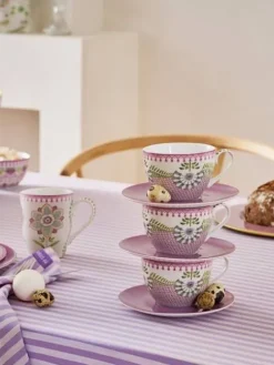 kuppi ja alunen Lily&Lotus Tiles 280 ml Lilac><noscript><img width=
