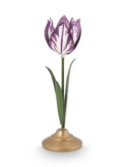 kynttilänjalkasetti Metal Lilac><noscript><img width=