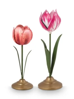 kynttilänjalkasetti Metal Pink>Pip Studio Discount