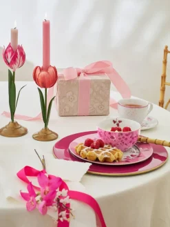 kynttilänjalkasetti Metal Pink><noscript><img width=