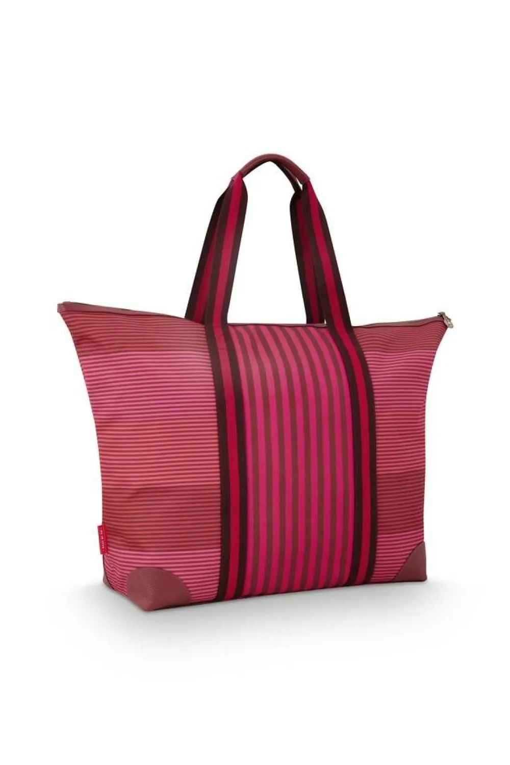 laukku Tilda Tote Bag Stripe 66x20x44 cm Pink>Pip Studio Outlet