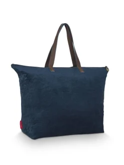 Pip Studio Laukut Ja Kassit|laukku Velvet Quiltey Days 66x20x44 cm Blue