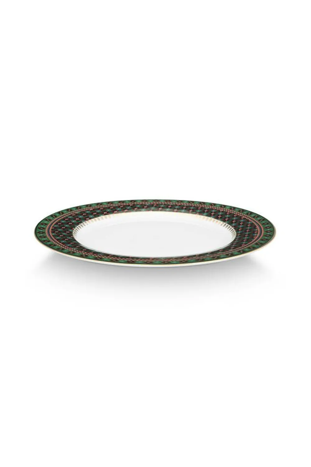 Pip Studio Astiat|lautanen Clover 26,5 cm Green
