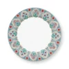 Pip Studio Astiat|lautanen Flower Festival Deco 21 cm Light Blue