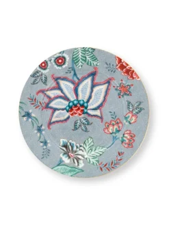 lautanen Flower Festival 17 cm Light Blue>Pip Studio Online