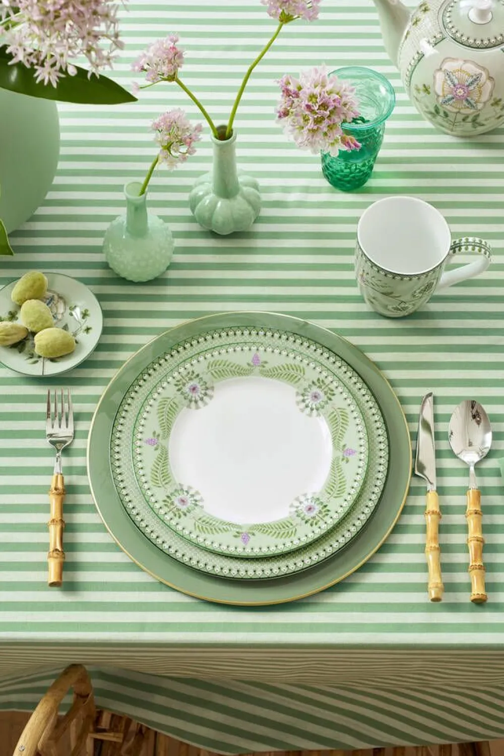 lautanen Lily&Lotus 23 cm Light Green>Pip Studio Outlet