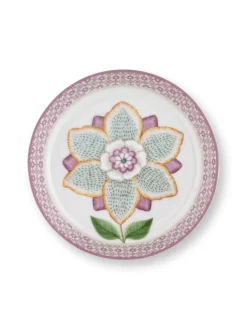 Pip Studio Astiat|lautanen Lily&Lotus 9 cm Off White