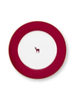 lautanen Love Birds Dark 21 cm Red>Pip Studio Discount