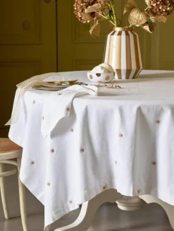 Pip Studio Keittiötekstiilit|lautasliina Embroidery Stars Gold 40x40 cm 2kpl