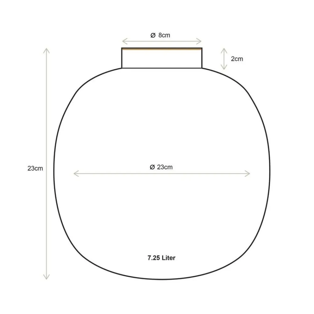 Pip Studio Maljakot Ja Ruukut|maljakko Metal Dots 23 cm White-Gold