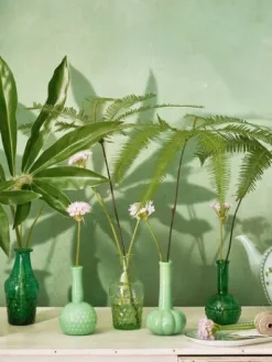 Pip Studio Maljakot Ja Ruukut|maljakkosetti lasia Soft Green