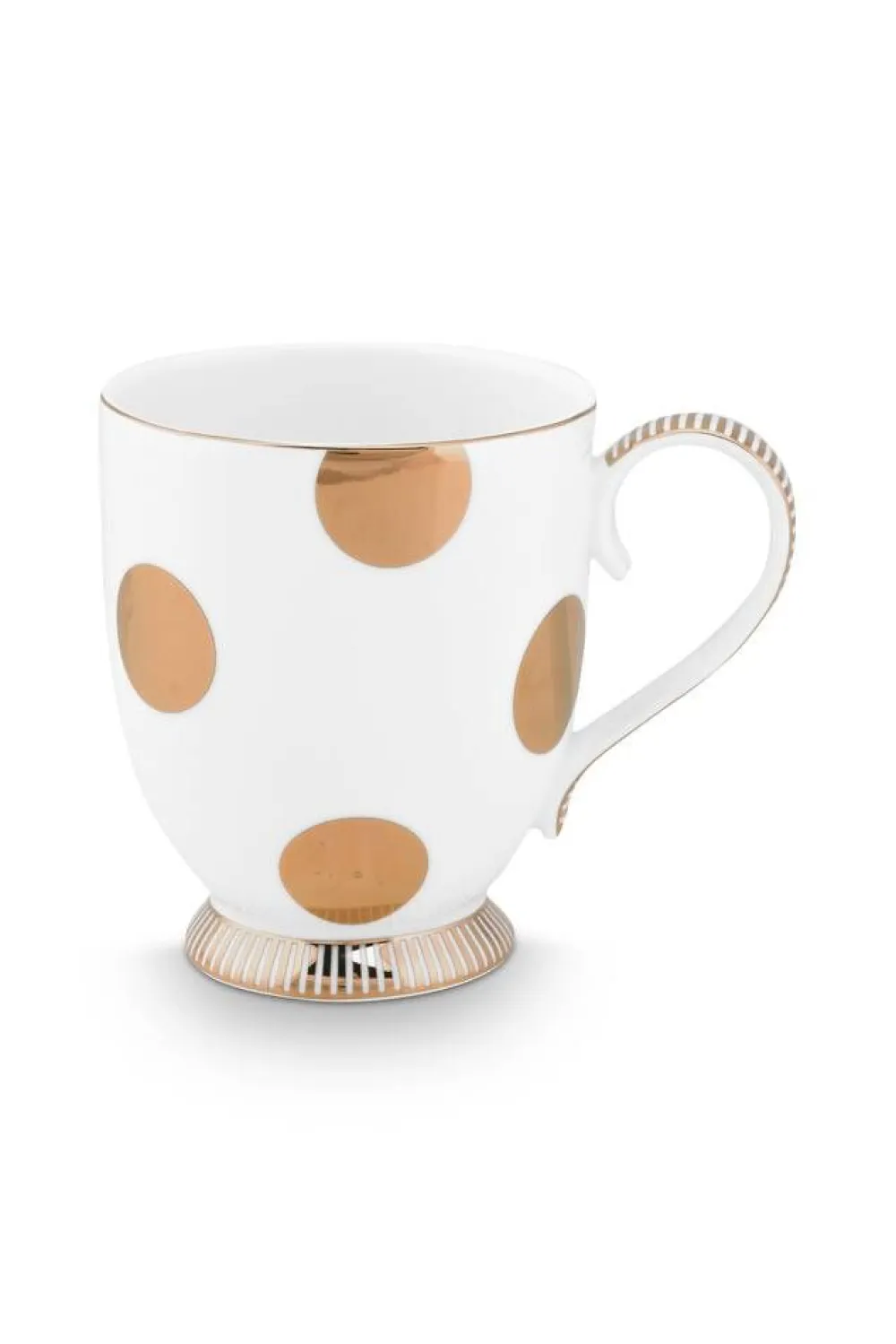 muki Dot Delight 2 kpl White-Gold>Pip Studio New