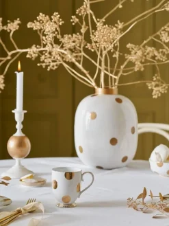 muki Dot Delight 2 kpl White-Gold><noscript><img width=