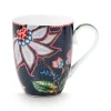 Pip Studio Astiat|muki Flower Blues 350 ml Blue