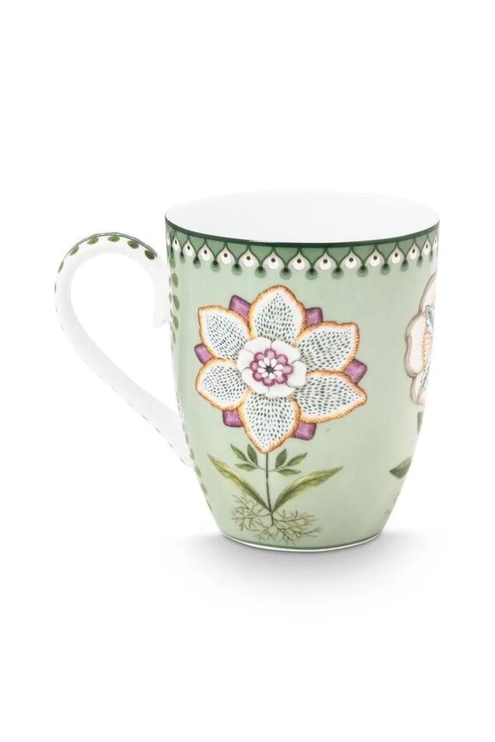 Pip Studio Astiat|muki Lily&Lotus 350 ml Light Green