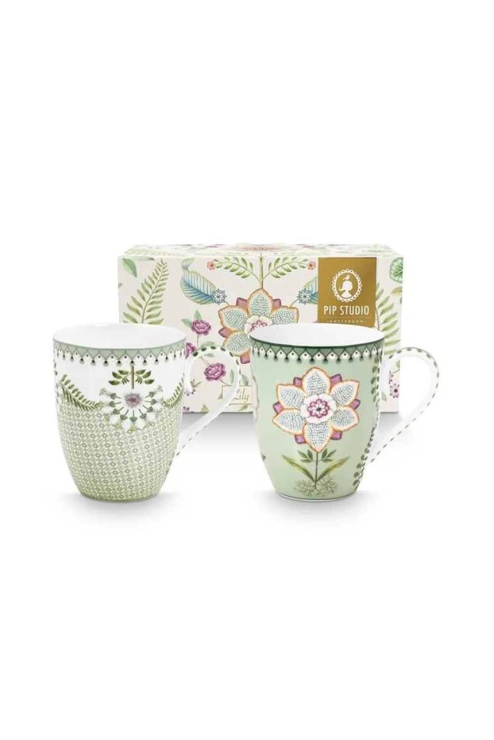 mukisetti Lily&Lotus 350 ml Light Green>Pip Studio Best