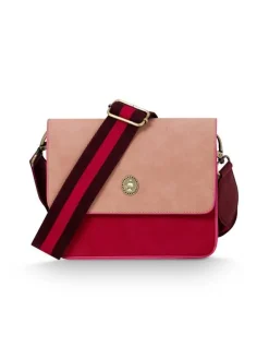 Pip Studio Laukut Ja Kassit|olkalaukku Fenna 19x6x16 cm Red