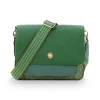 Pip Studio Laukut Ja Kassit|olkalaukku Fenna Medium Jabali Green 25x7x20 cm