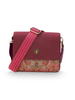 Pip Studio Laukut Ja Kassit|olkalaukku Fenna Small Jabali Red 19x6x16 cm
