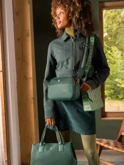 Pip Studio Laukut Ja Kassit|olkalaukku Fenna Small Jabali Green 19x6x16 cm