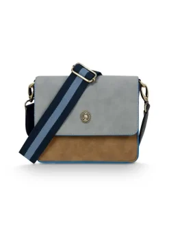 Pip Studio Laukut Ja Kassit|olkalaukku Fenna 19x6x16 cm Blue