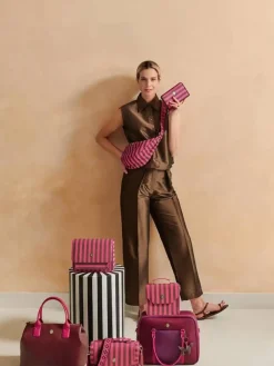 olkalaukku Frances Cross Body Bag Stripe 19x7x17,><noscript><img width=