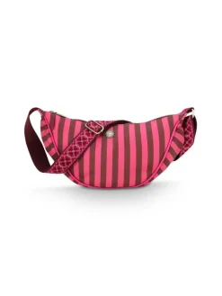 Pip Studio Laukut Ja Kassit|olkalaukku Freya Half Moon Cross Body Bag Stripe