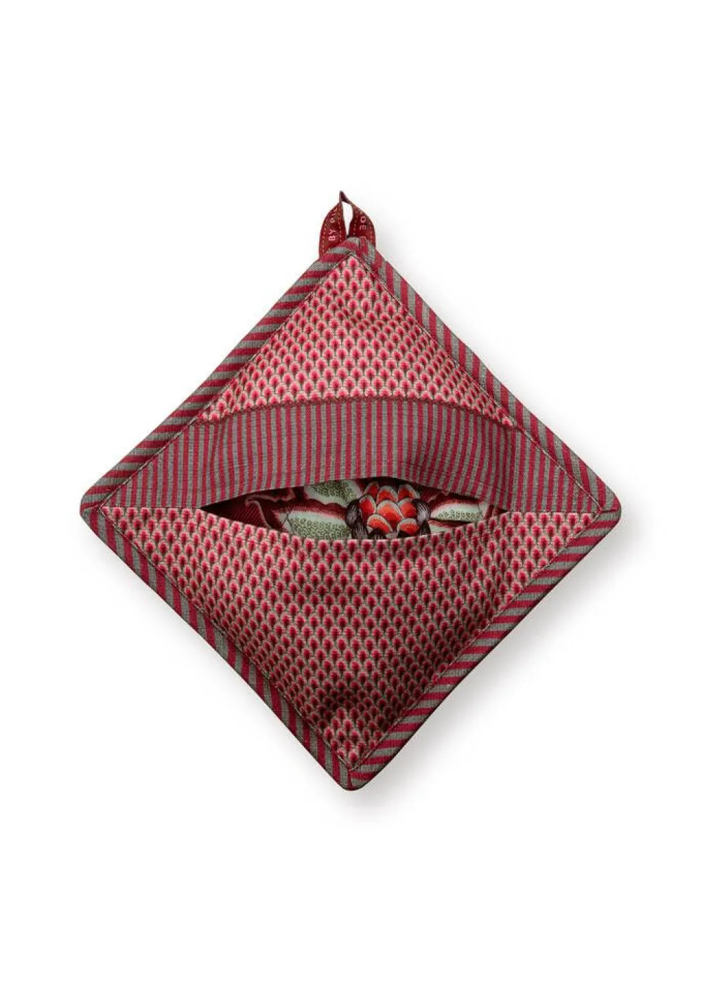 patalappu Flower Festival 22x22 cm Dark Pink>Pip Studio Discount