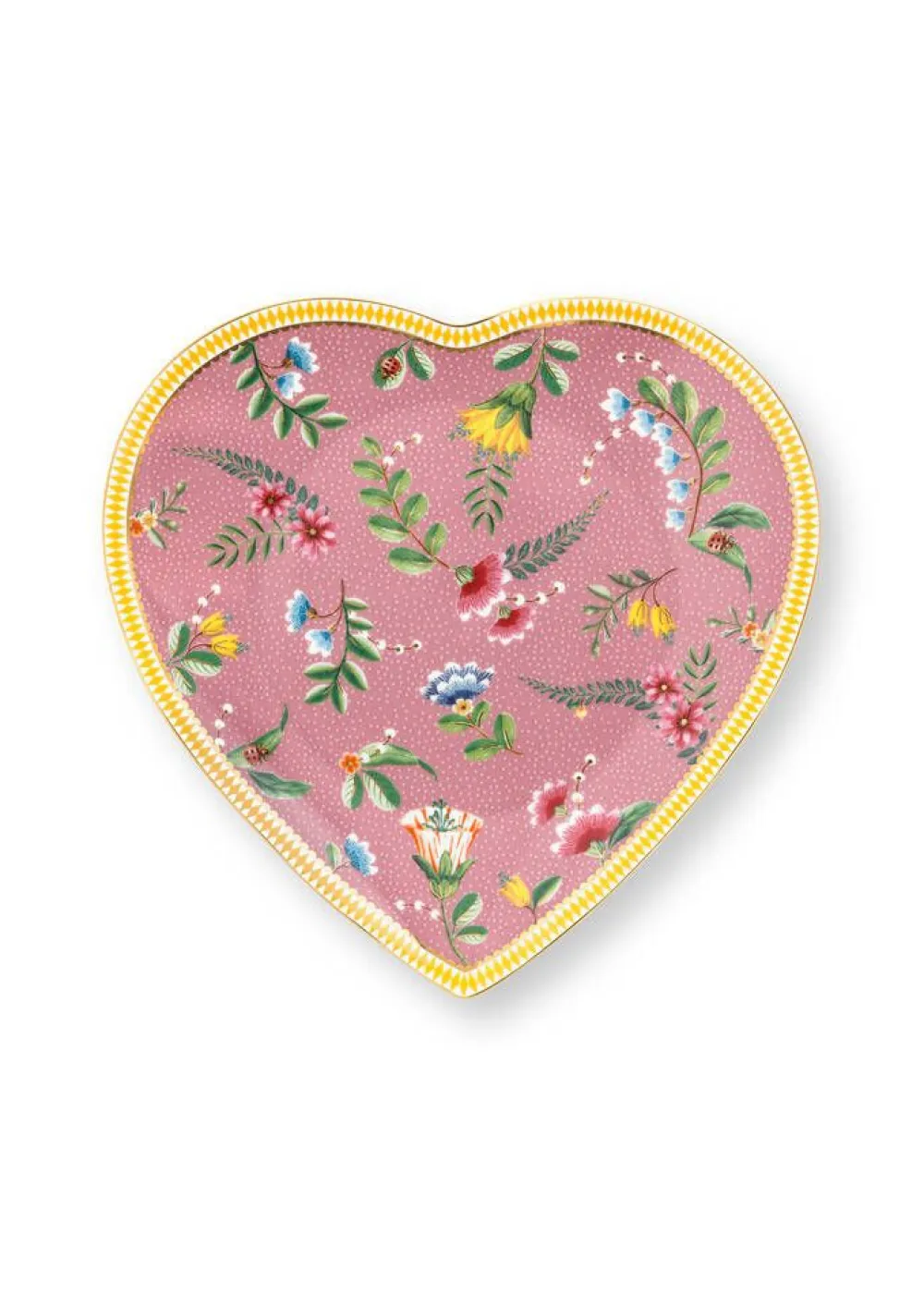 sydänlautanen La Majorelle 21,5 cm 2 kpl Pink>Pip Studio New