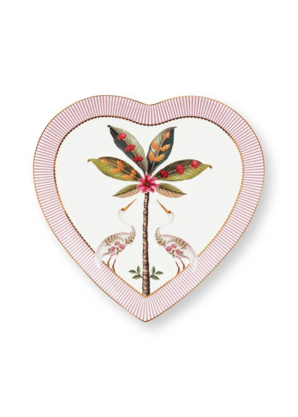 sydänlautanen La Majorelle 21,5 cm 2 kpl Pink>Pip Studio New