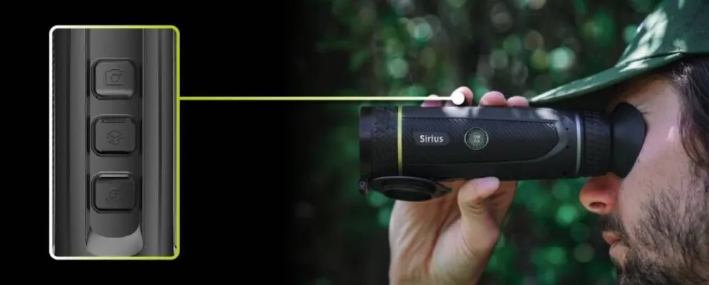 lämpökamera Sirius S650 Dual Lens | 640x512>Pixfra Discount