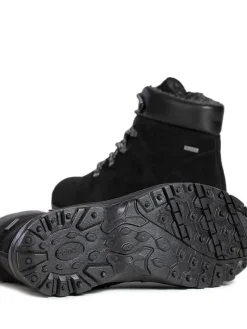 Pomar Nilkkurit|nastakengät Kaakkuri Spike 400 Black Suede / Nappa / Spike Sole