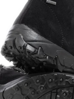 Pomar Nilkkurit|nastakengät Kaakkuri Spike 400 Black Suede / Nappa / Spike Sole