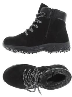 Pomar Nilkkurit|nastakengät Kaakkuri Spike 400 Black Suede / Nappa / Spike Sole