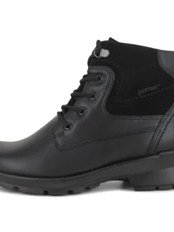 Pomar Nilkkurit|nilkkurit Piisku 100 Black Nappa / Suede / Felt L.