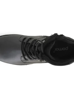 Pomar Nilkkurit|nilkkurit Piisku 100 Black Nappa / Suede / Felt L.