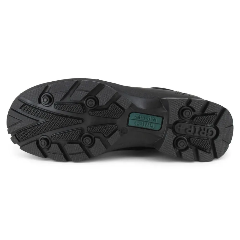 Pomar Nilkkurit|nilkkurit Piisku 100 Black Nappa / Suede / Felt L.