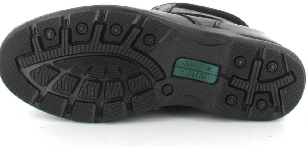 Pomar Nilkkurit|pitopohjakengät XW18836 100 Black nappa/suede
