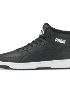 Puma Vapaa-Ajan Kengät|miesten lenkkarit Rebound JOY Fur 375576 01 Black-White